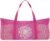 Gonex Yoga Mat Bag, Extra Large Canvas Gym Bag with Waterproof Pocket Metal Zipper, Fits Mat & Blocks, Stylish Yoga Mat Carrier for Women, Ideal for Yoga, Pilates, Workout, Travel