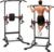 Dskeuzeew Power Tower Pull Up Bar Station, 450LBS Stable Power Tower Training Heavy-Duty Fitness Equipment for Home Gym