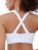 Cordaw Pickleball Sports Bras for Women High Support, Molded Cup Crisscross Back High Impact Workout Yoga Bra